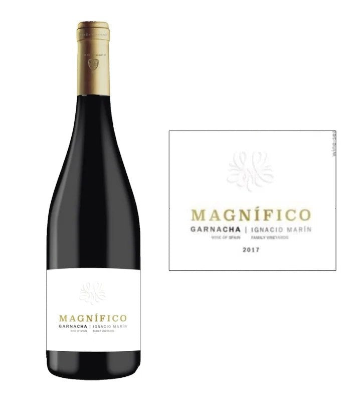 DAMAGEDLABEL:MagnificoGarnacha(750ml)