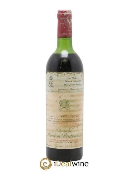 ChâteauMoutonRothschild1erGrandCruClassé1977