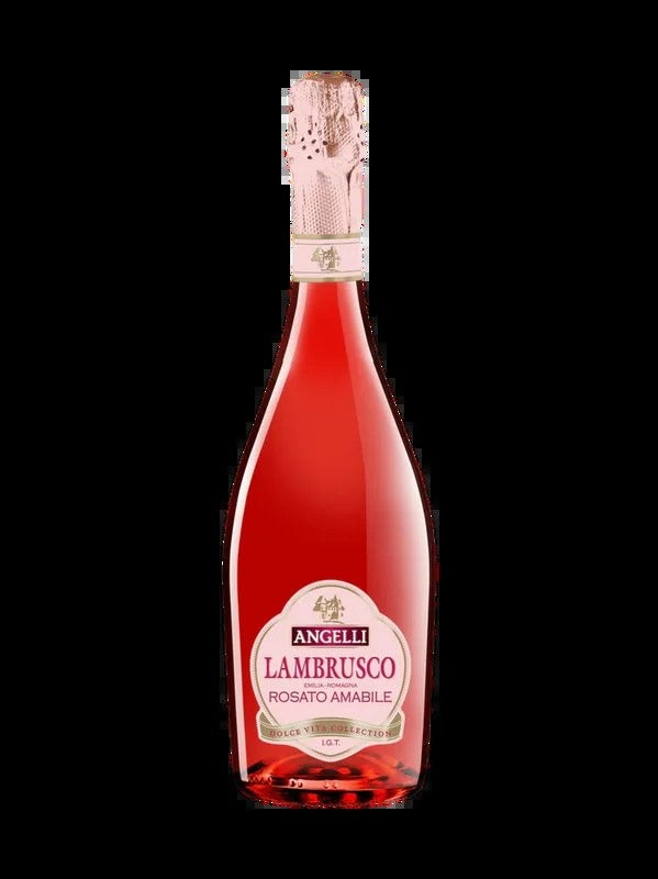 AngelliLambruscoRoseSparklingWine