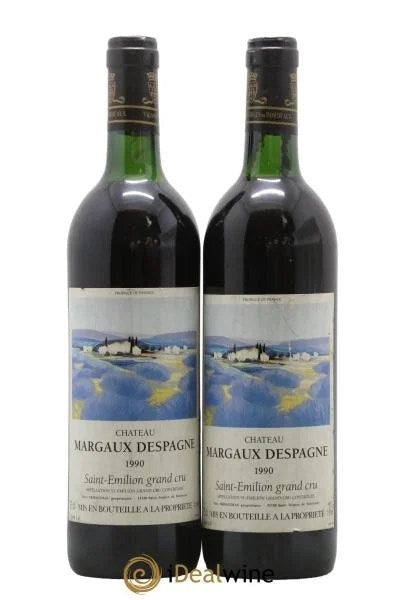 Saint-ÉmilionGrandCruChâteauMargauxDespagne1990