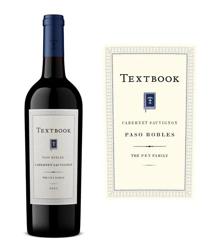 DAMAGEDLABEL:TextbookPasoRoblesCabernetSauvignon2022(750ml)