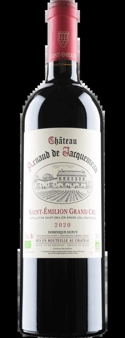 ChâteauArnauddeJacquemeauOrganicSaint-ÉmilionGrandCru2020