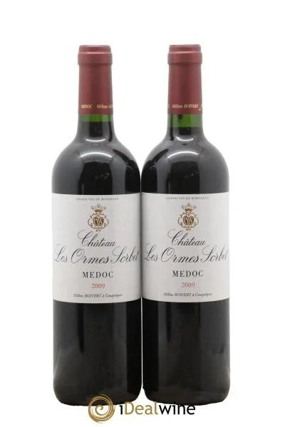 ChâteaulesOrmesSorbetCruBourgeois2009