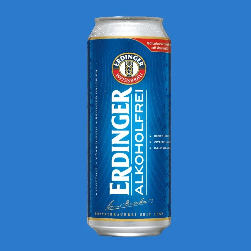 ErdingerAlkoholfreiWheatBeerCan(0.5%ABV)