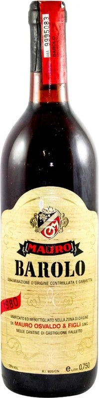 Barolo,1980RedWine