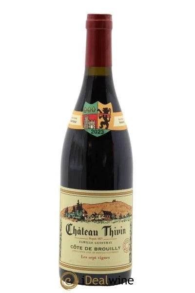 CôtedeBrouillyLes7VignesChâteauThivin2023