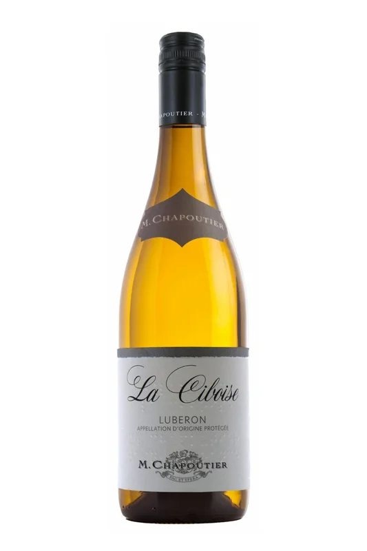 ChapoutierLuberonCiboiseBlanc2021(750ml)