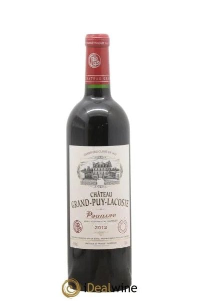 ChâteauGrandPuyLacoste5èmeGrandCruClassé2012