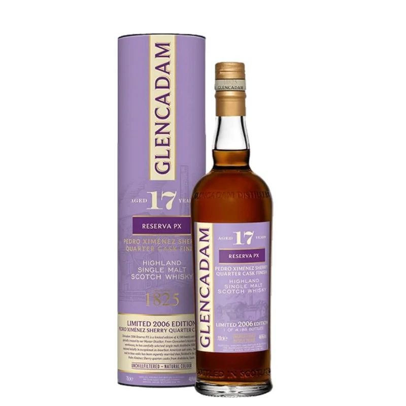 GlencadamPXSherryQuarterCaskFinish17yo70cl