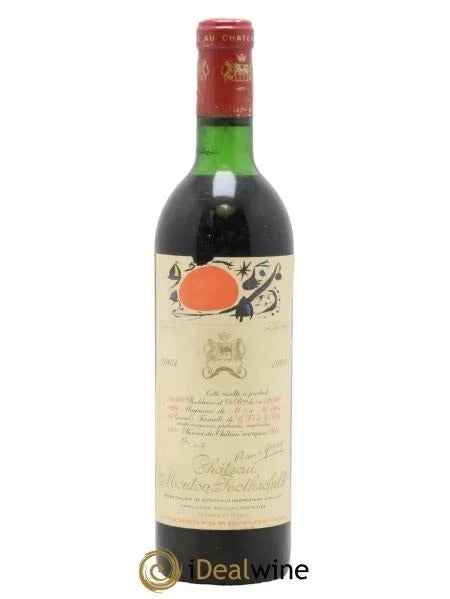 ChâteauMoutonRothschild1erGrandCruClassé1969