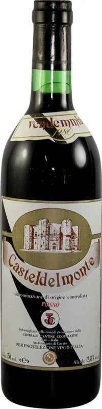 CasteldelMonte,1980RedWine
