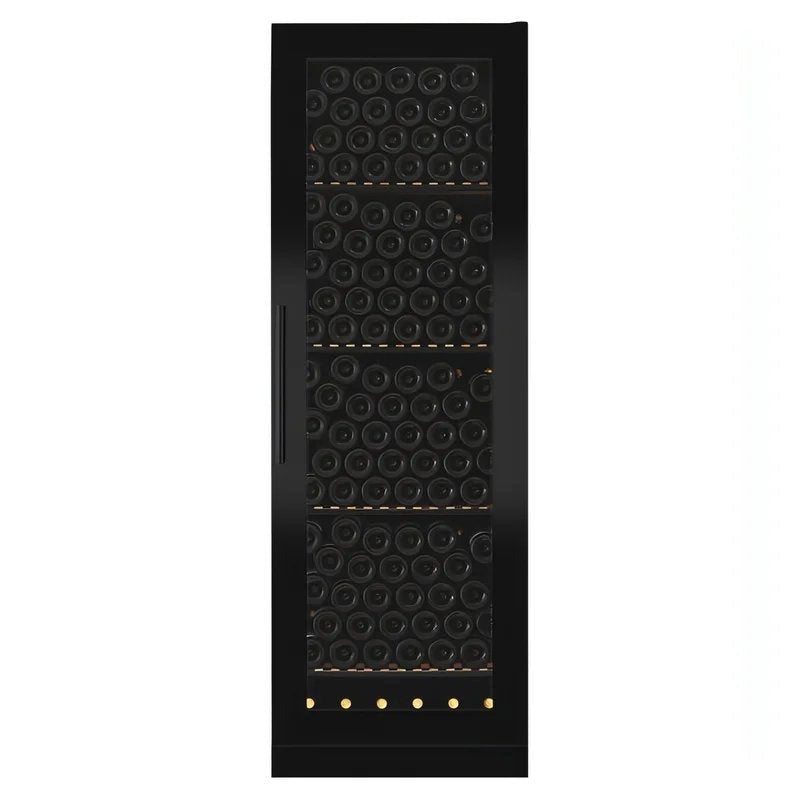 mQuvéeWineStore215–215Bottles–WineCabinet–FullGlassBlack