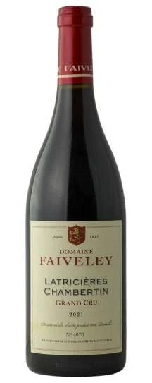 2021RedWinefromLatricieresChambertin