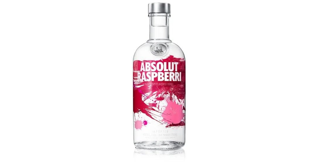 AbsolutRaspberriVodka70cl