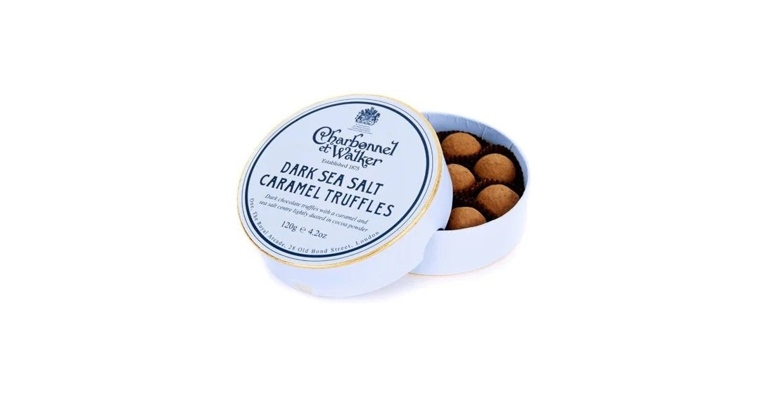 Charbonnel&WalkerDarkSeaSaltCaramelTruffles120g