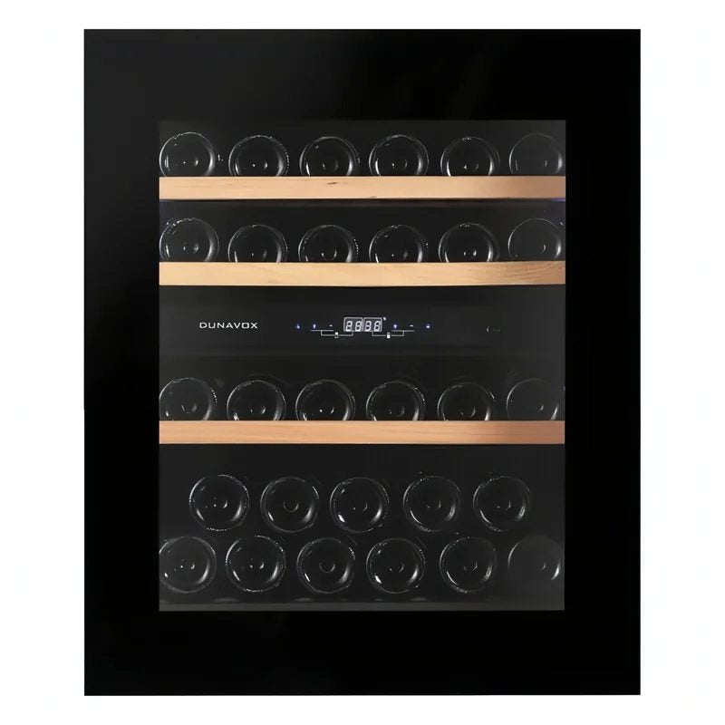 DunavoxHORIZON-32.TO–DualZone32Bottle–IntegratedWineCooler–DAVG-32.80DB.TO