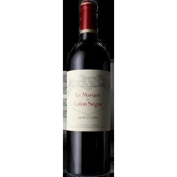 HalfBottle–MarquisdeCalon2018–SecondWineOfChâteauCalonSegurr