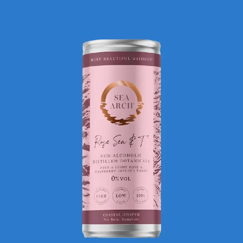 RoseSea&TAlcoholFreeSeaArchCocktailCan(0%ABV)