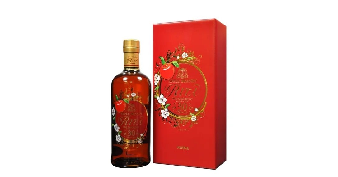 NikkaRita30yrAppleBrandyWhisky70cl
