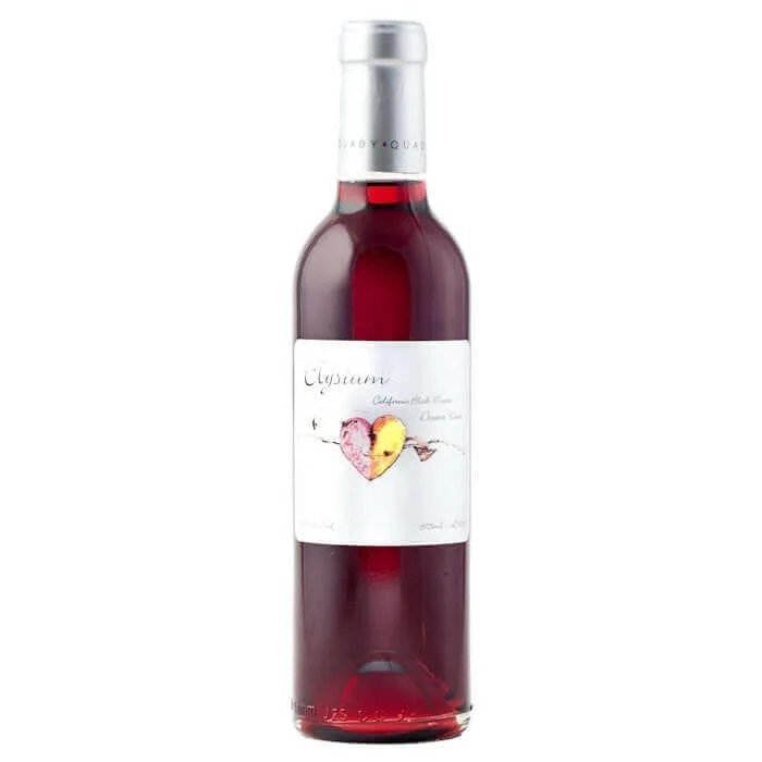 ElysiumCaliforniaBlackMuscat,DessertWine,Quady2023–Half