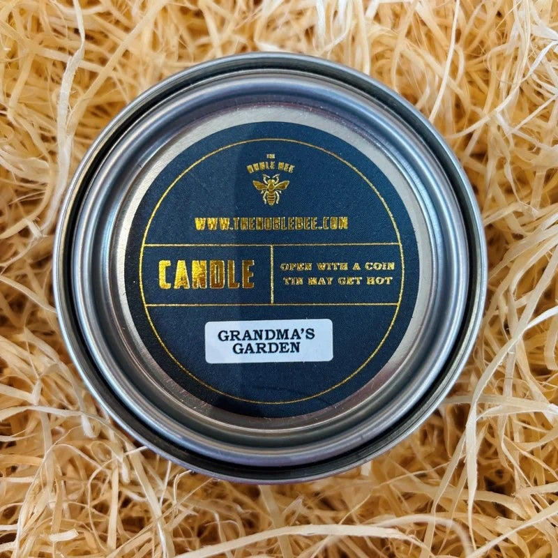 NobleBeeGrandmasGardenBeeswax&CoconutWaxCandle