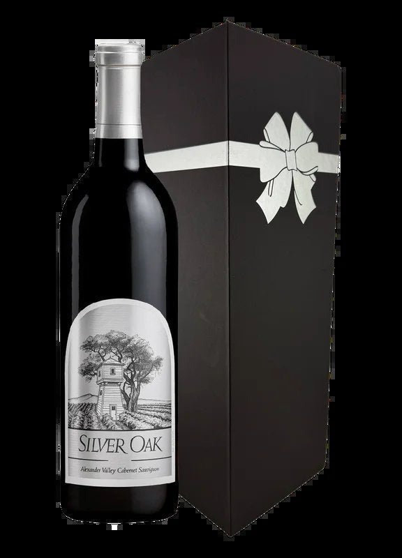 SilverOakAlexanderValleyCabernetSauvignonWithBlackGiftWineBox