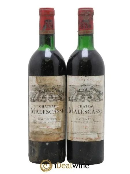 ChâteauMalescasseCruBourgeoisExceptionnel1973