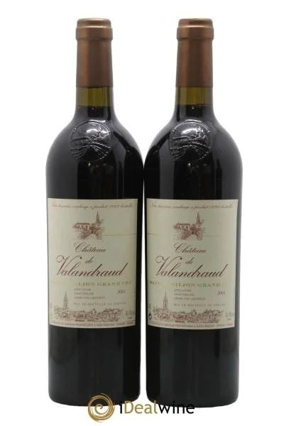 ChâteaudeValandraud1erGrandCruClasséBdepuis20122001