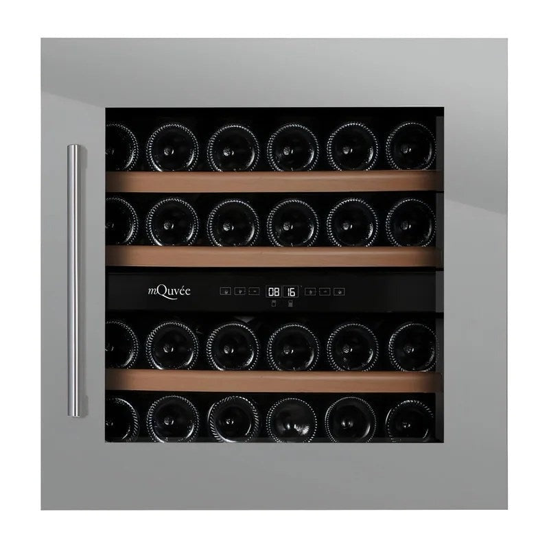 mQuvée–IntegratedWineCooler–WineKeeper25D–Stainless