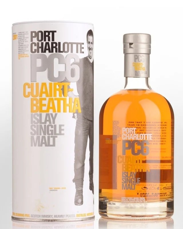 BruichladdichPortCharlottePC6Cuairt-BeathaHeavilyPeatedCaskStrengthSingleMaltScotchWhisky(700ml)