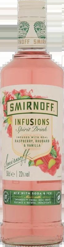 SmirnoffInfusionsRaspberryRhubarb&Vanilla50cl
