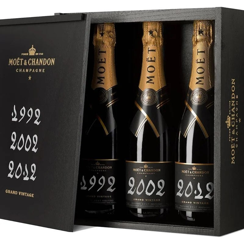 Moet&ChandonGrandVintageTrilogy199220022012