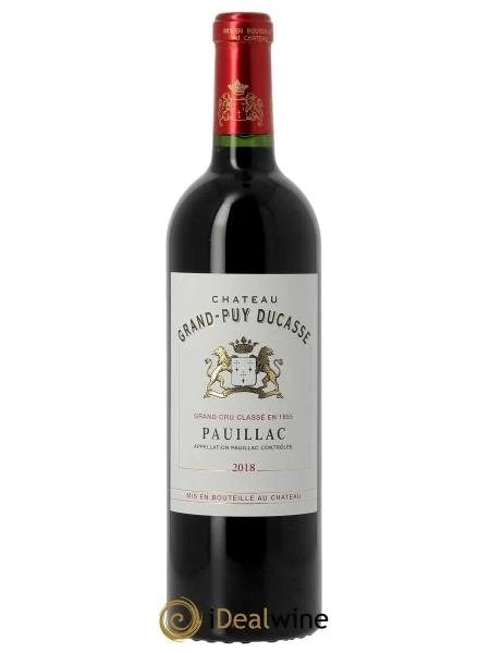 ChâteauGrandPuyDucasse5èmeGrandCruClassé(CBOàpartirde12bts)2018