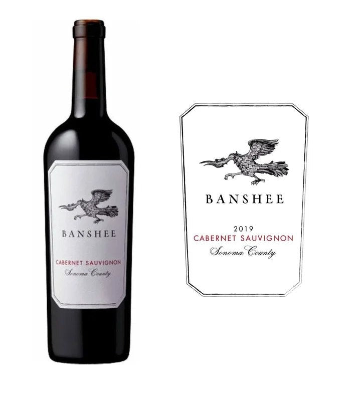 DAMAGEDLABEL:BansheeSonomaCountyCabernetSauvignon2022(750ml)