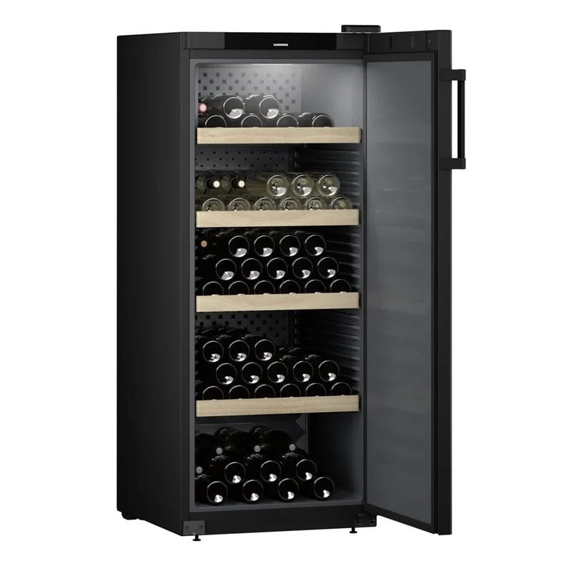 LiebherrGrandCru166BottleSingleTemperatureFreestandingWineCabinet–WSbl4601