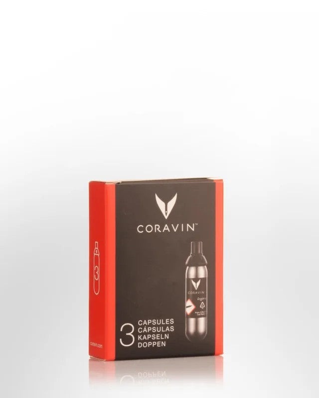 CoravinGasSupplyCapsulesThreePack