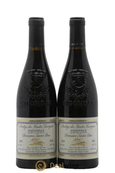 GigondasSantaDuc(Domaine)HautesGarriguesFamilleGras2010