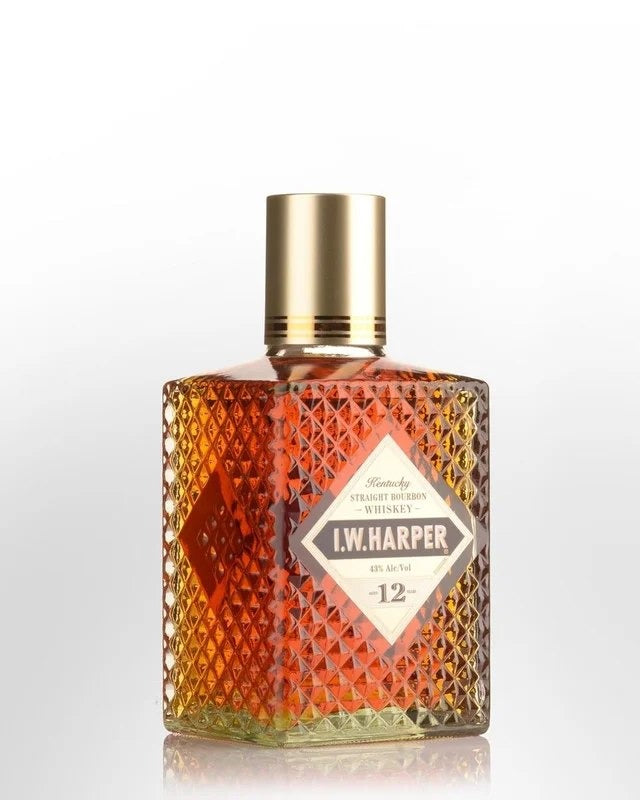I.W.Harper12YearOldDecanterBottleBourbonWhiskey(750ml)