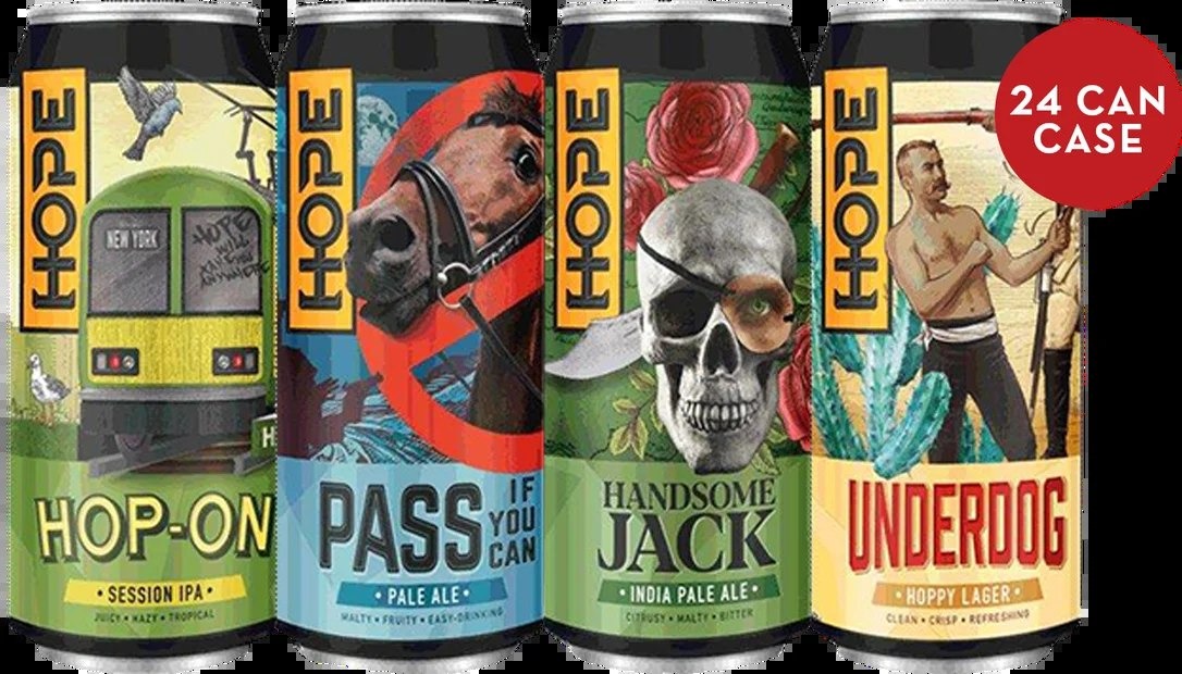 HopeBeerMixedCase(24Cans)