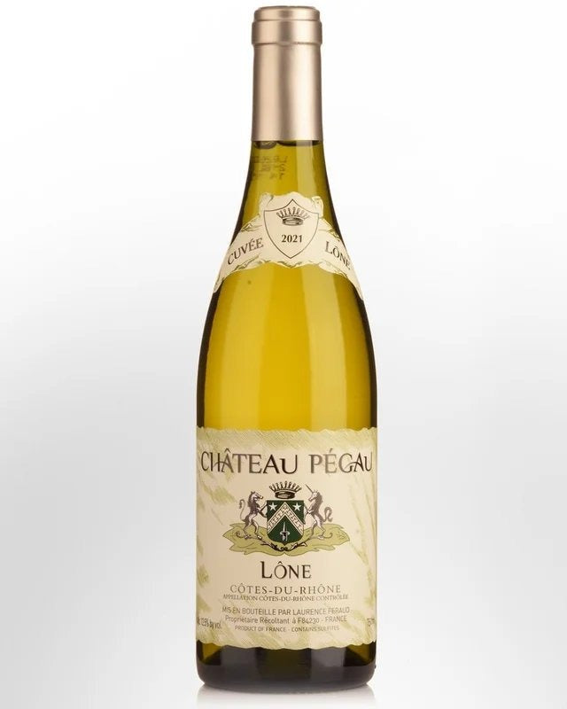 2021ChateauPegauCotesduRhoneCuveeLoneBlanc