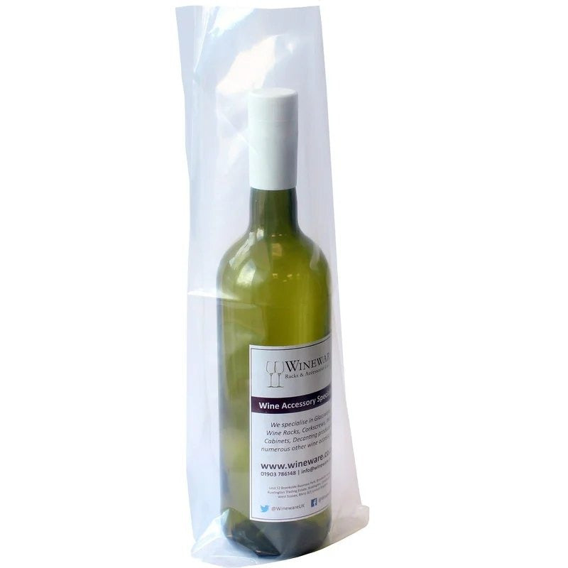 StandardWineBottleCellarSleeves/Bags–Setof100