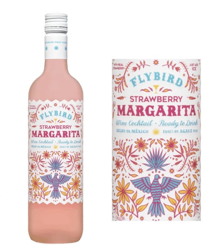 FlybirdStrawberryMargaritaAgaveWineCocktail(750ml)