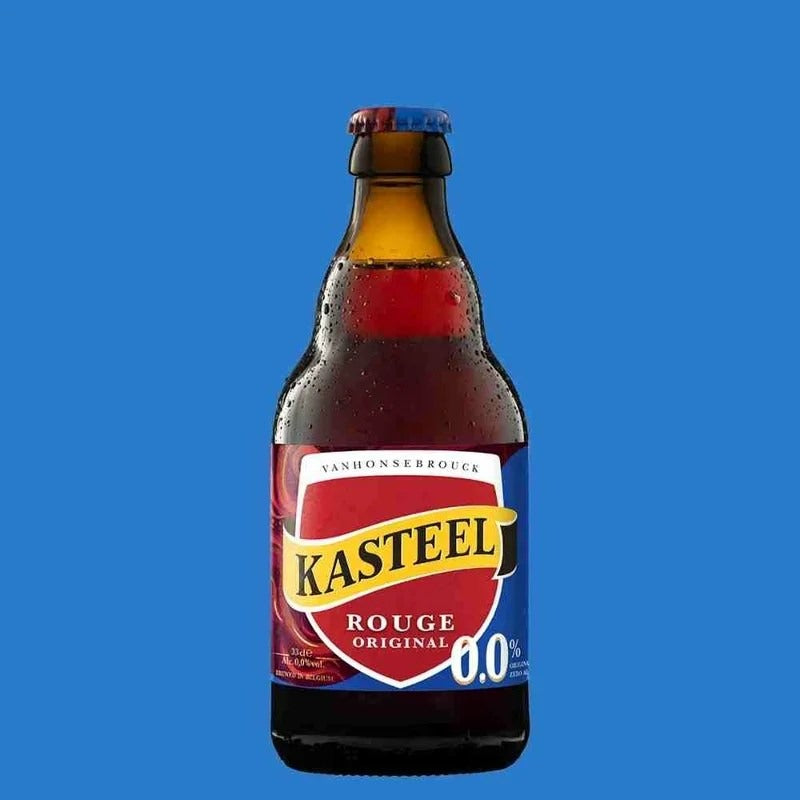 KasteelRouge0.0%|Alcohol‑FreeBelgianCherryBeer33clBottle