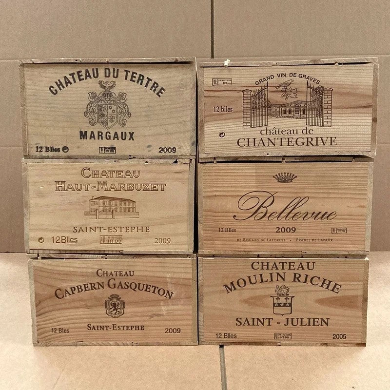 GenuineWoodenWineBox/Crate–12BottleStorage