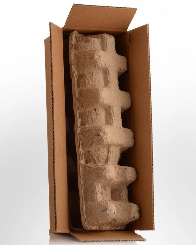 SingleBottleMoldedFibreClamshellShipper–Boxof25