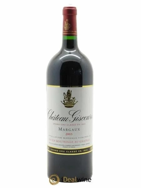 ChâteauGiscours3èmeGrandCruClassé(CBOàpartirde6mgs)2003