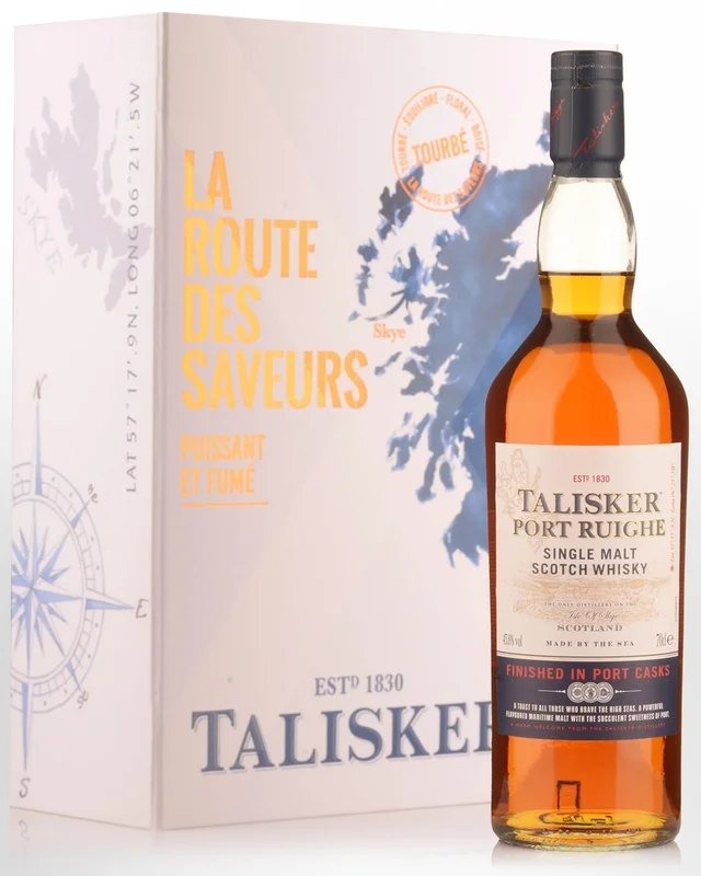 TaliskerPortRuighe(PortFinished)GiftPackSingleMaltScotchWhisky(700ml)