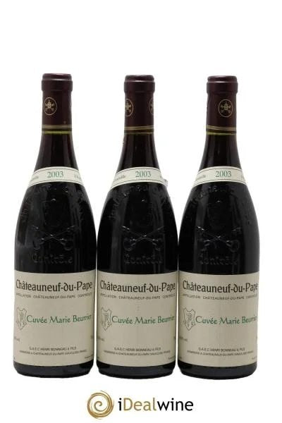 Châteauneuf-du-PapeMarieBeurrierHenriBonneau&Fils2003