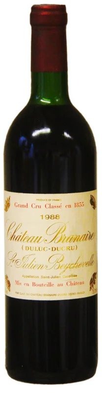 ChateauBranaire-Ducru,1988RedWine
