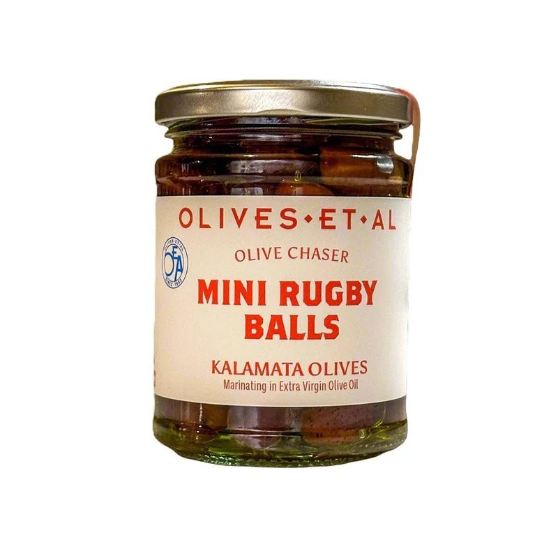 MiniRugbyBalls(KalamataOlives)�50g|Olivesetal